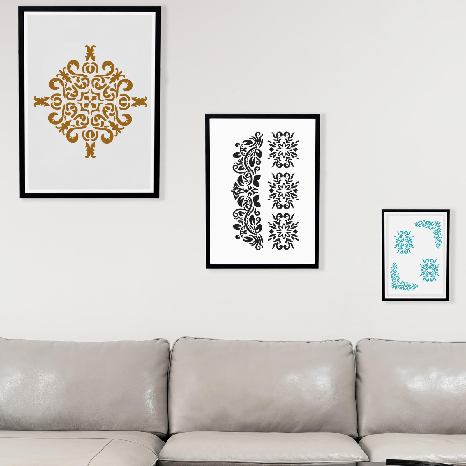 Amazon.com: 6Pcs Craft Stencils for Painting Vintage, Vintage